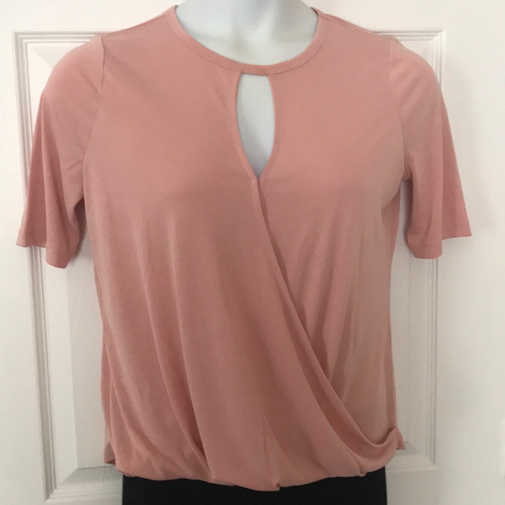 NWT Banana Republic Sandwash Modal Keyhole Top